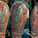 Tattoos - Bird in Hand Half Sleeve Color Spread - 60705